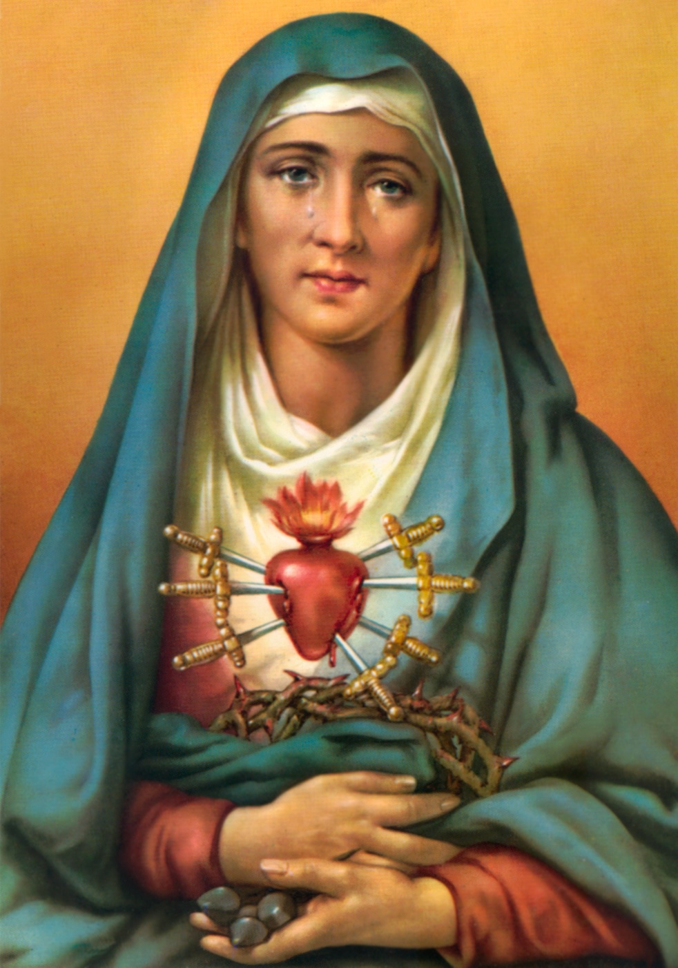 Milagrosa imagem de Nossa Senhora das Dores / Virgem Dolorosa